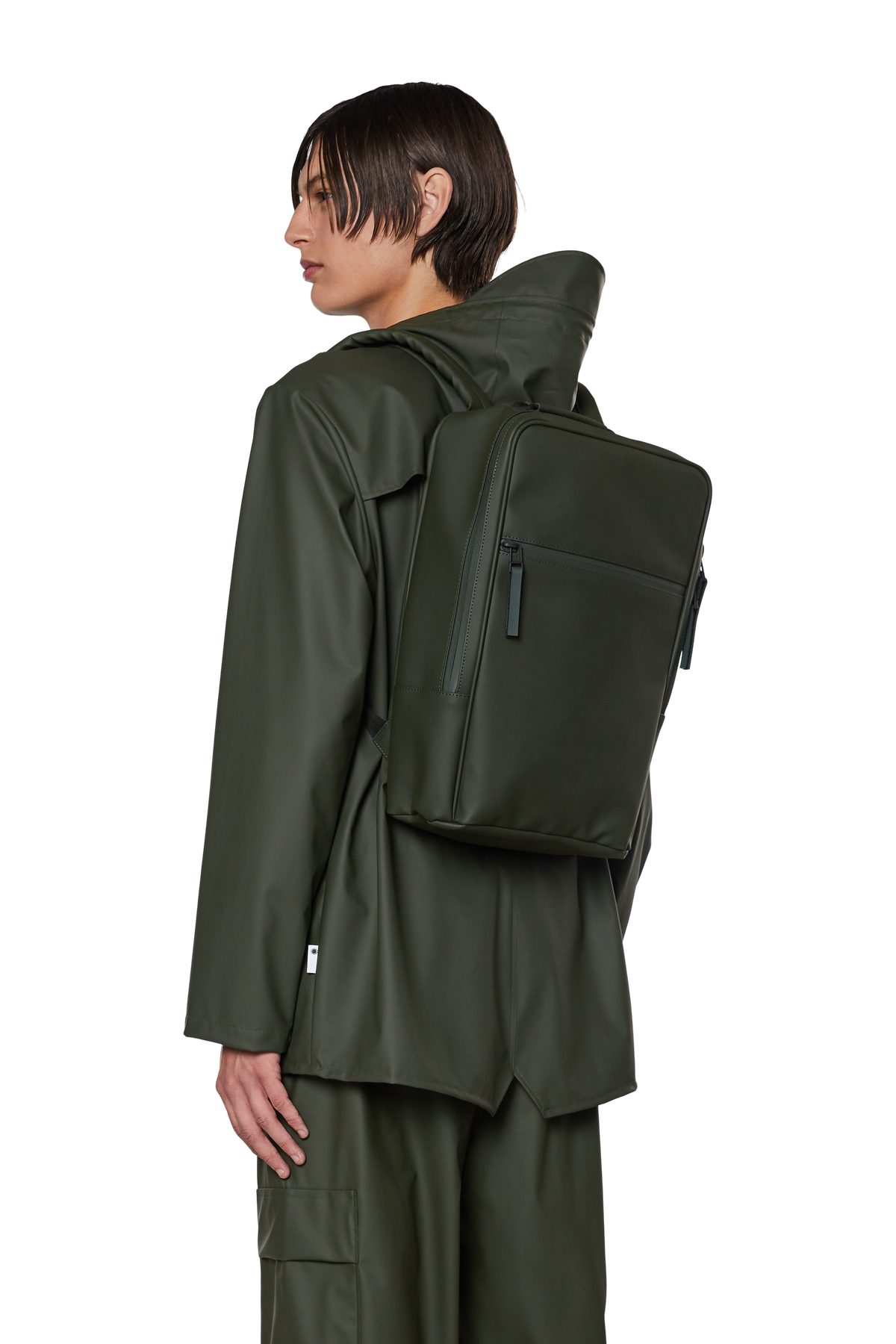 Book Backpack - Green