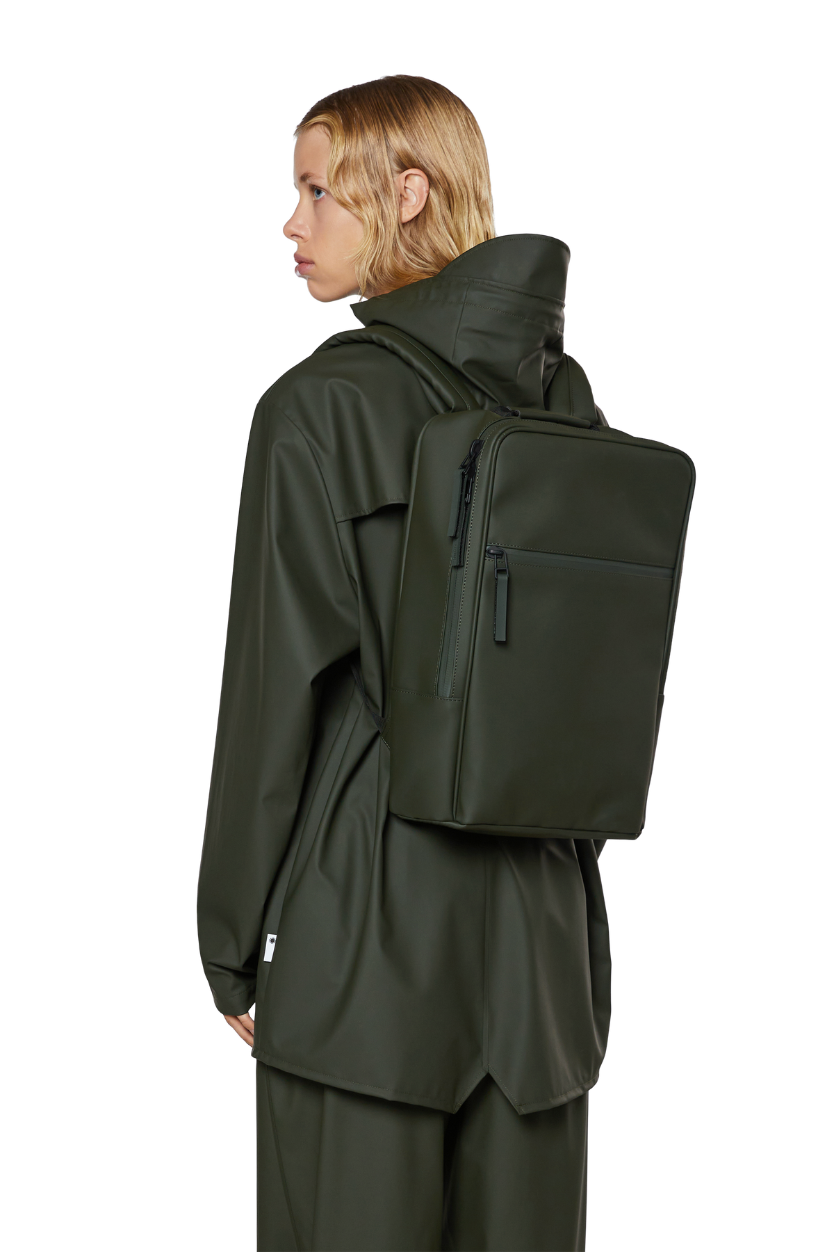 Book Backpack - Green