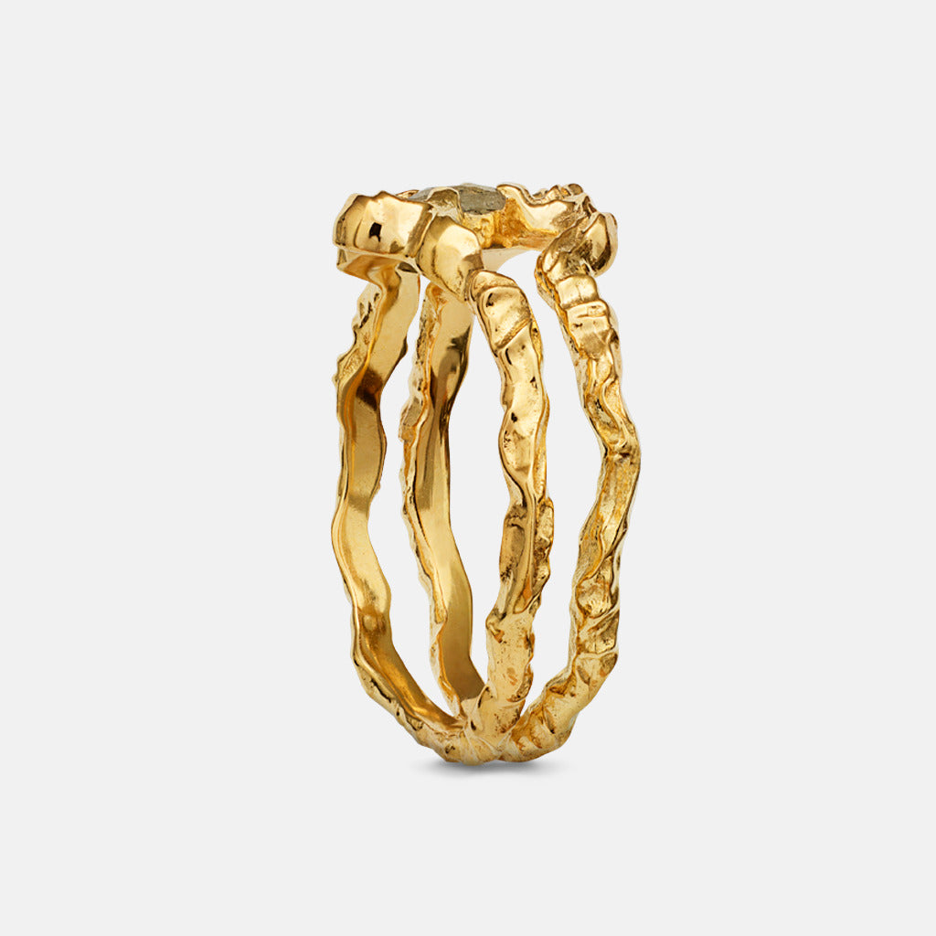 Shelly Ring - Guld