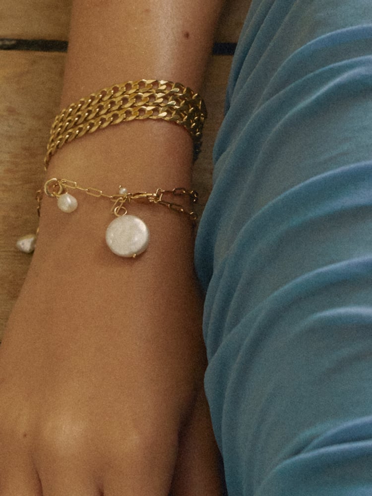 Forza Bracelet Medium - Gold