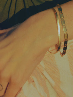 Sentiero Bracelet (S/M) - Gold