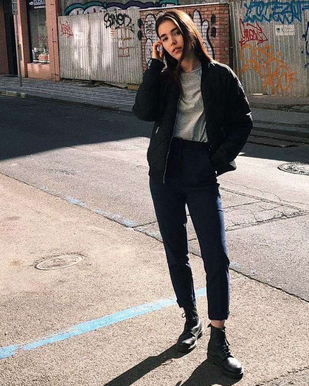 Dr.Martens 1460 - Pascal Black Virginia - Dr.Martens - Sko - VILLOID.no