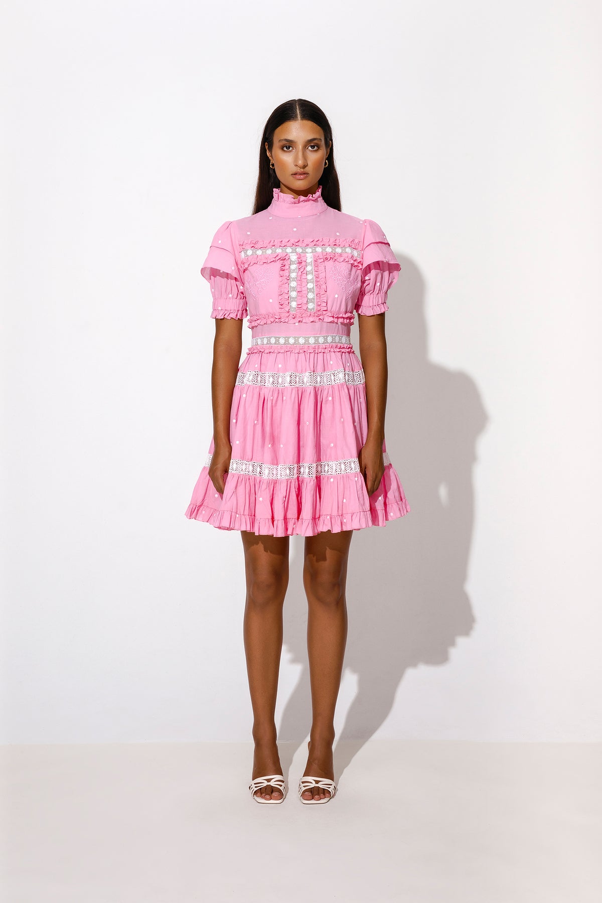 Iro Mini Dress - Blush Pink
