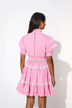 Iro Mini Dress - Blush Pink