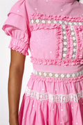 Iro Mini Dress - Blush Pink