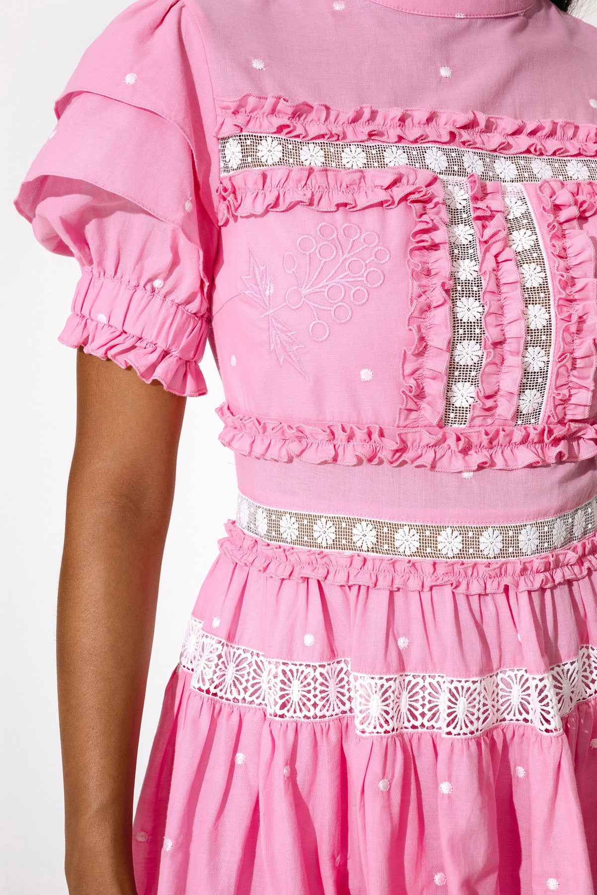 Iro Mini Dress - Blush Pink