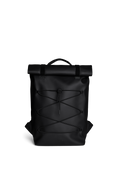 Velcro Rolltop Backpack - Black