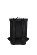 Velcro Rolltop Backpack - Black