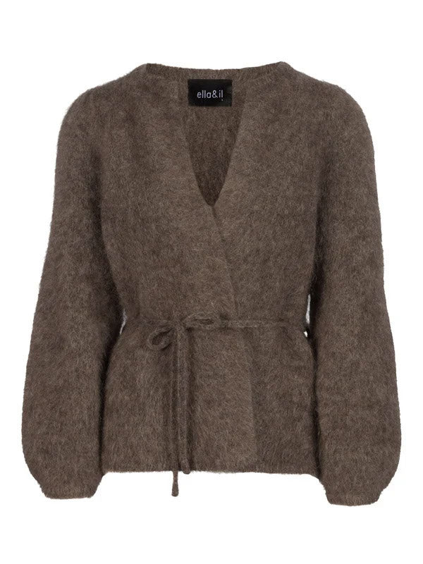 Fredrikke Chunky Cardigan - Brun