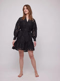 Michaela Lace Dress - Black