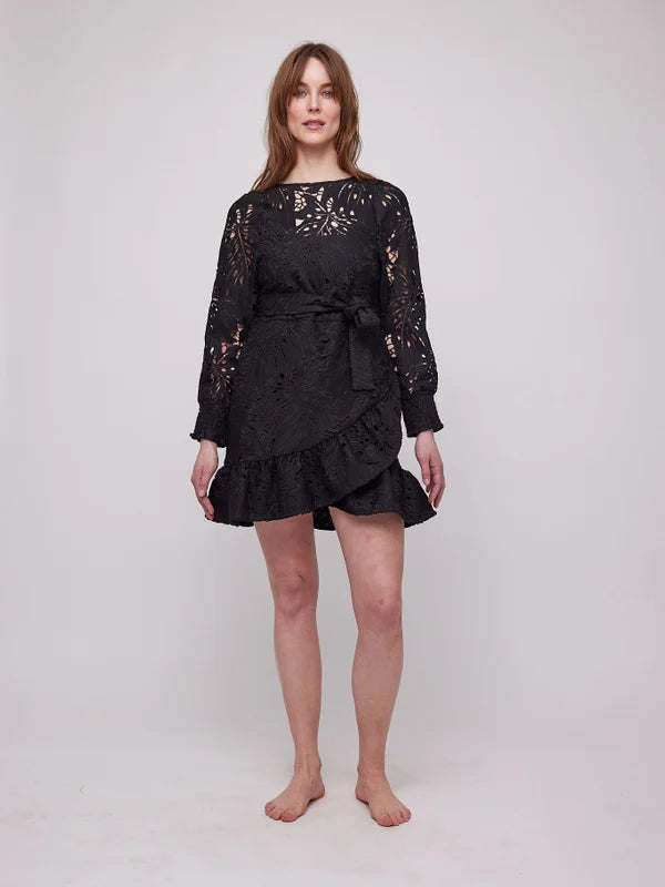 Sally Lace Dress - Black