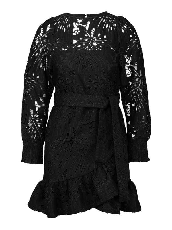 Sally Lace Dress - Black