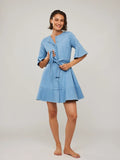 Fia Denim Dress - Blue Denim