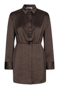 Polish Shirt Dress - Dark Oak