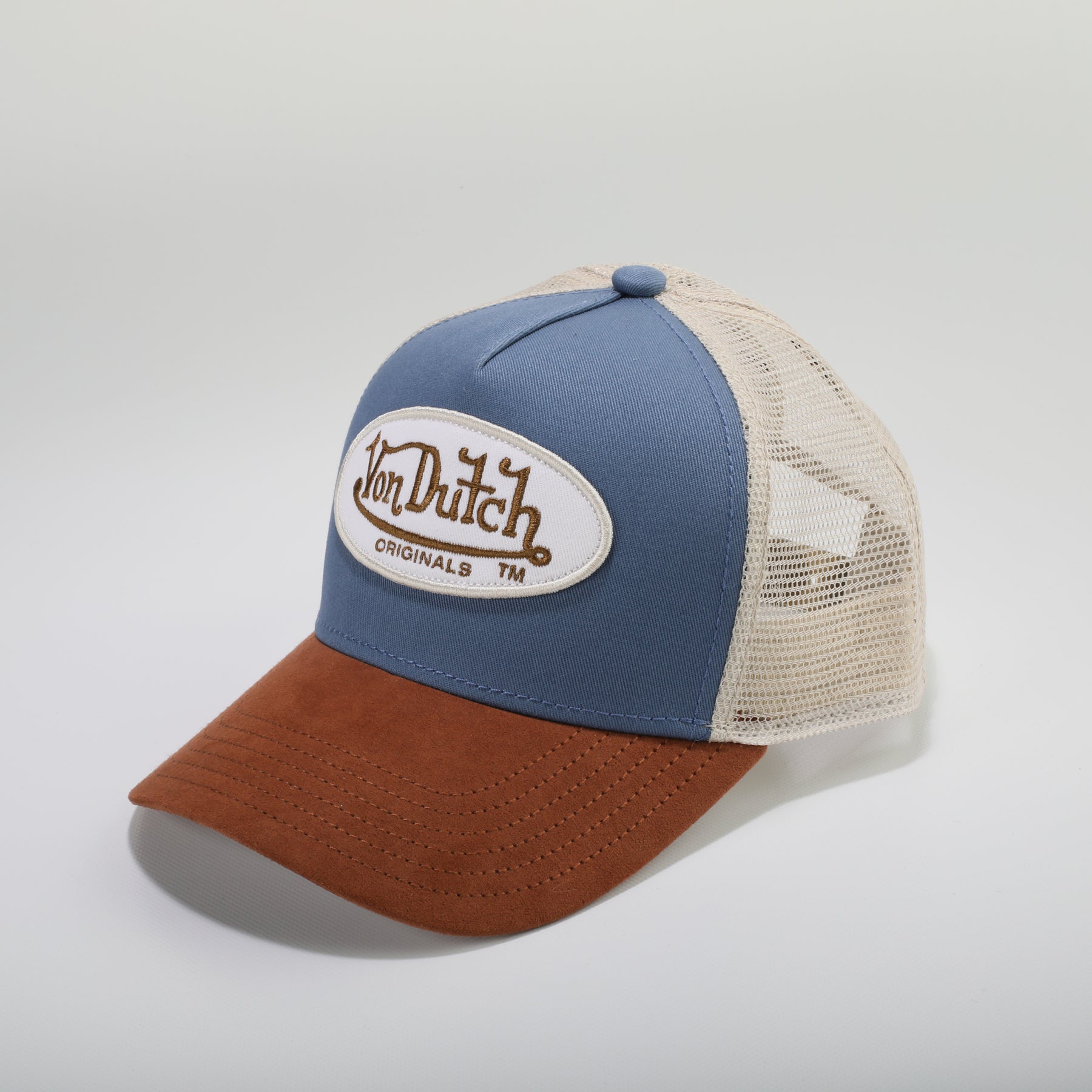 Trucker Boston - Blå/Brun