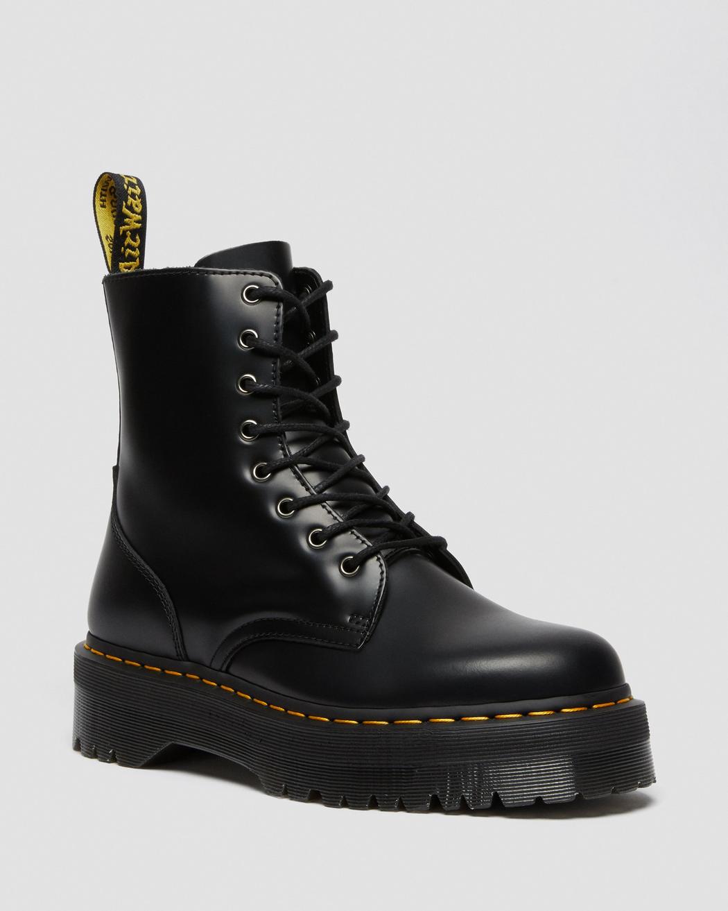 Dr.Martens - Jadon Black Polished Smooth - Dr.Martens - Sko - VILLOID.no