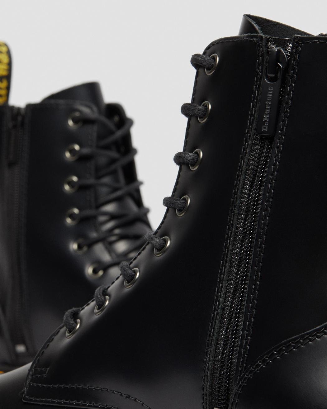 Dr.Martens - Jadon Black Polished Smooth - Dr.Martens - Sko - VILLOID.no