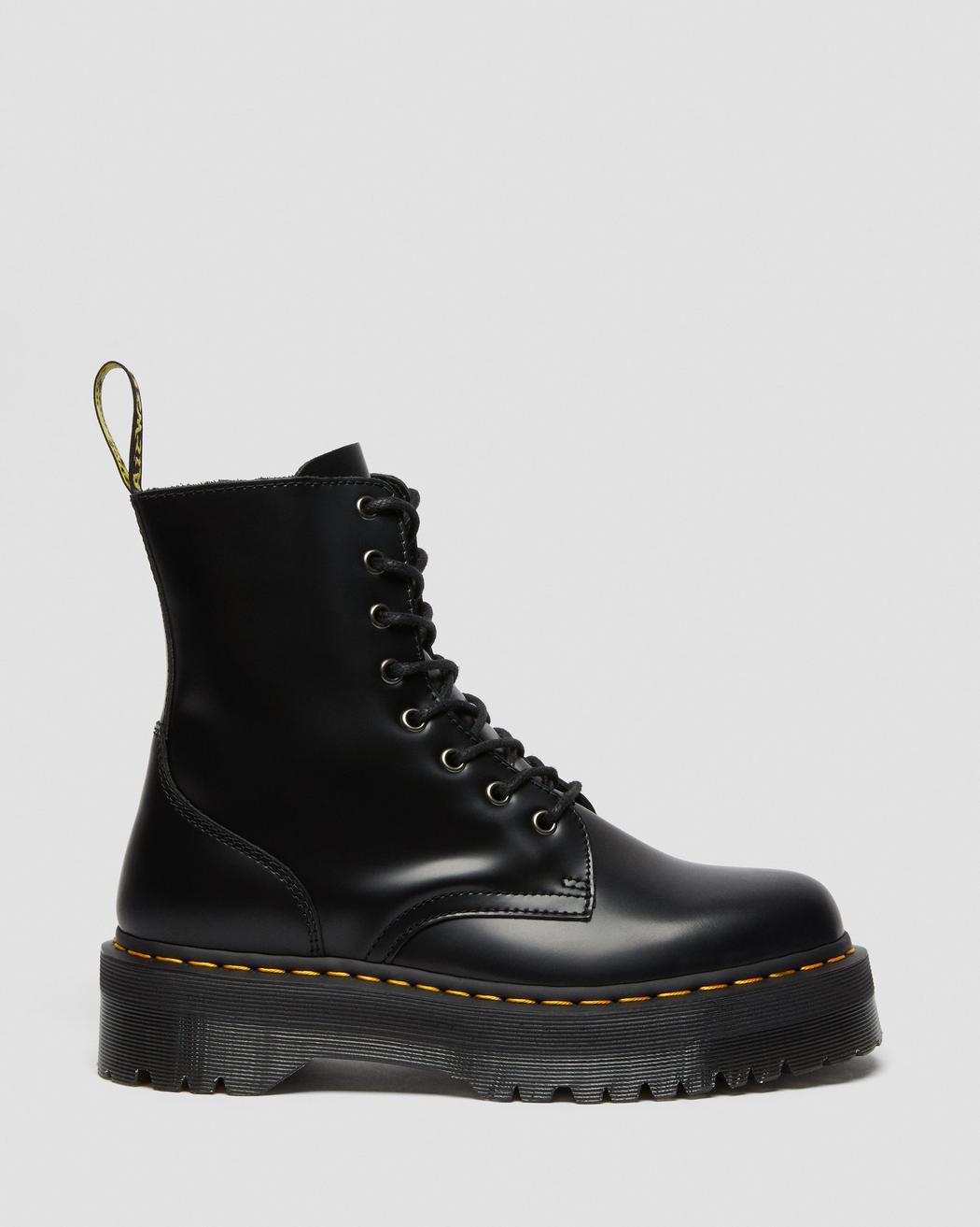 Dr.Martens - Jadon Black Polished Smooth - Dr.Martens - Sko - VILLOID.no