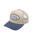 Trucker Boston - Beige/Blå