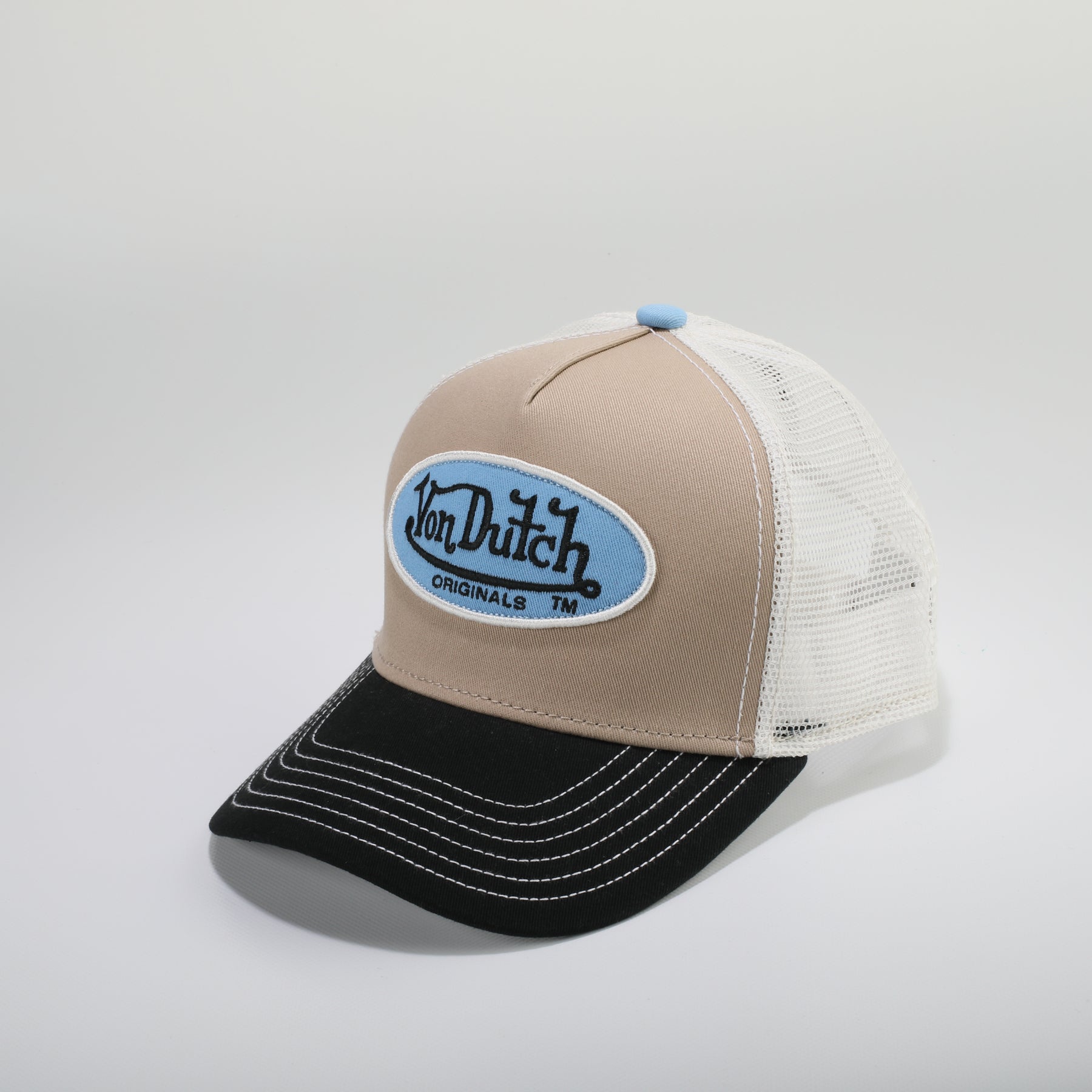 Trucker Boston - Beige/Sort