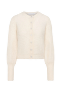Mohair Petit Cardigan - Almond Milk