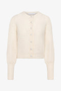 Mohair Petit Cardigan - Almond Milk