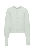 Mohair Petit Cardigan - Feather Green