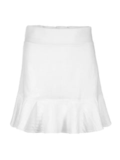 Alessia Linen Skirt - White