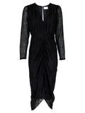 Paloma Dot Dress - Black