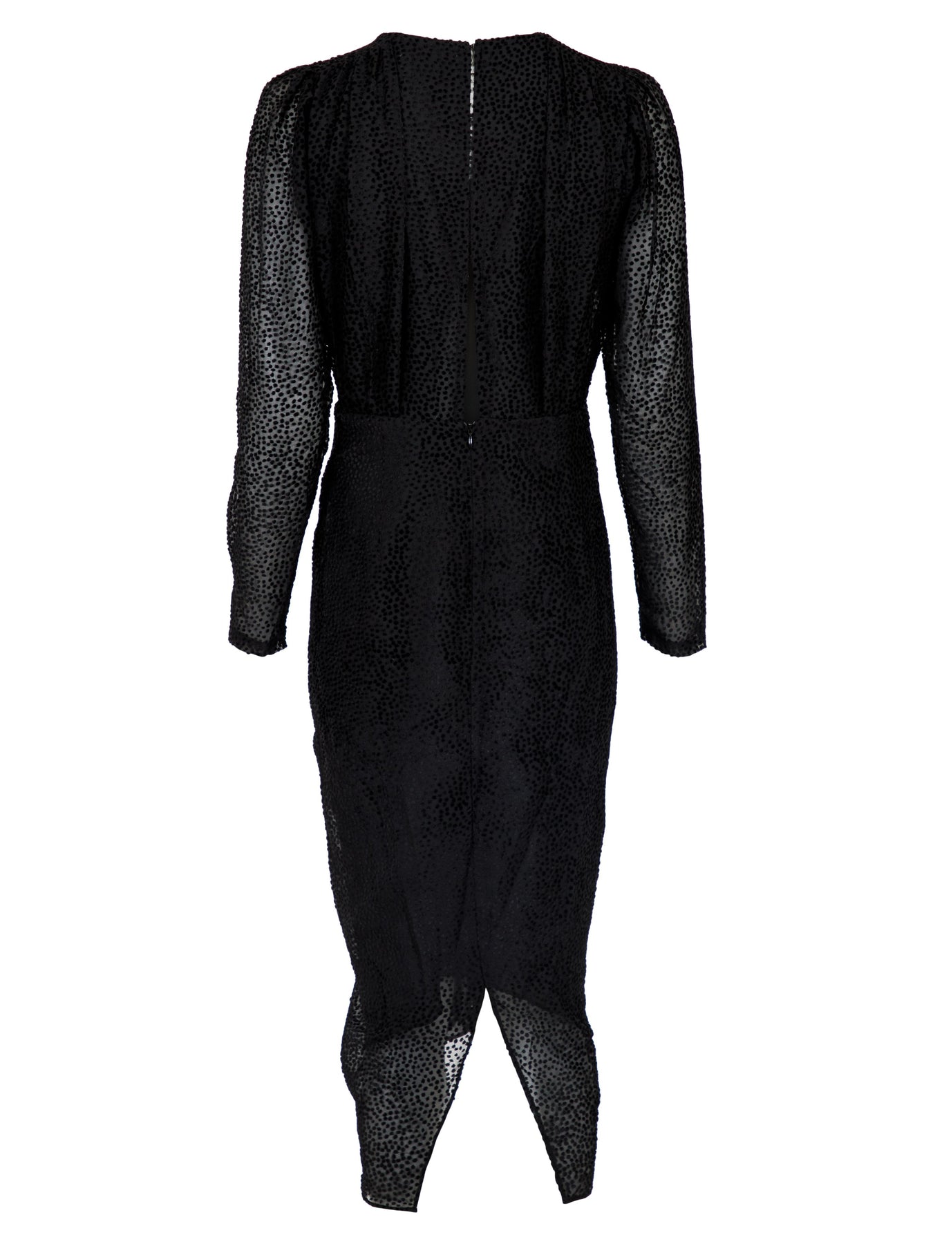Paloma Dot Dress - Black