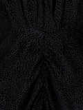 Paloma Dot Dress - Black