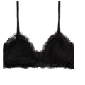Skin Lime Bra - Svart