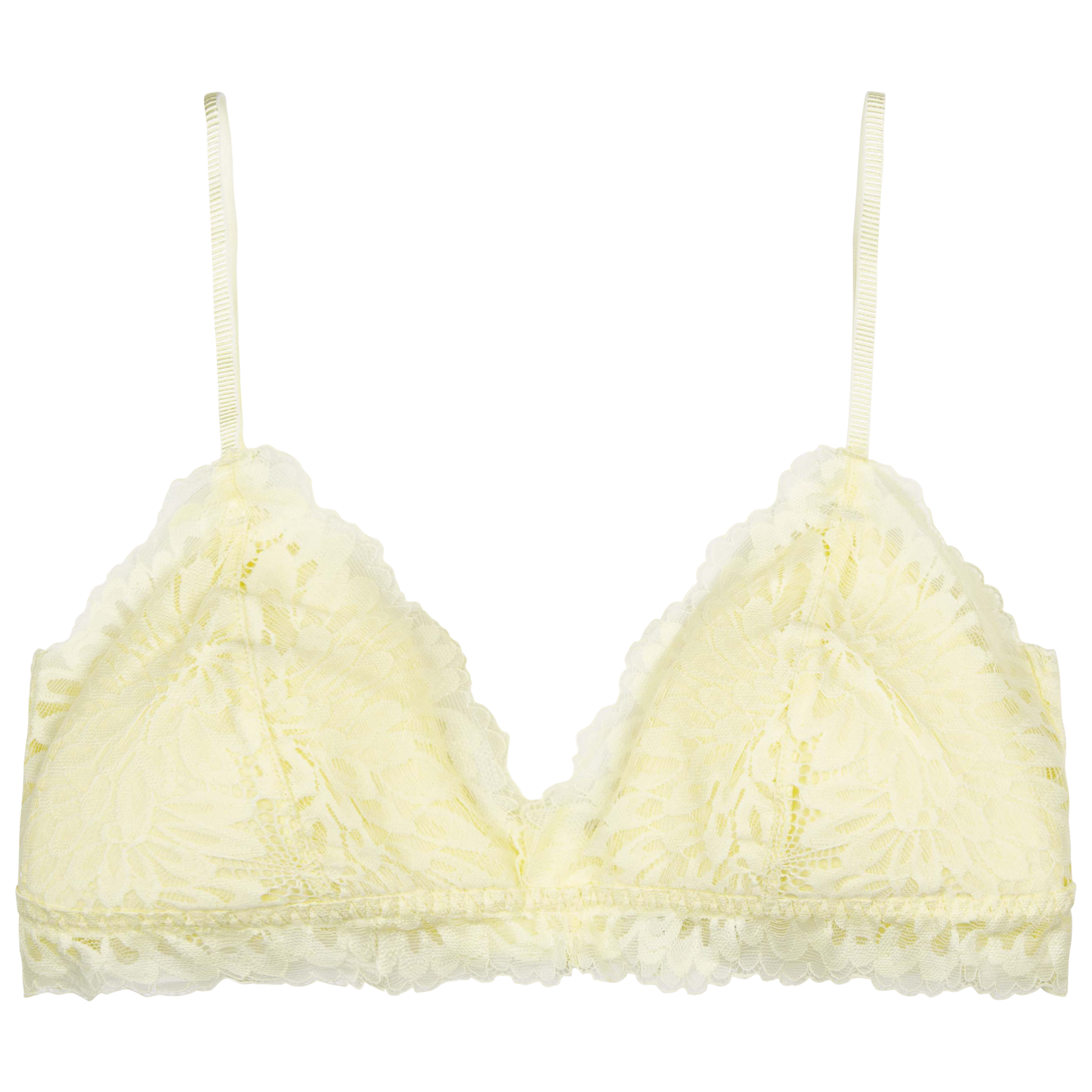 Skin Lime Bra - Light Yellow