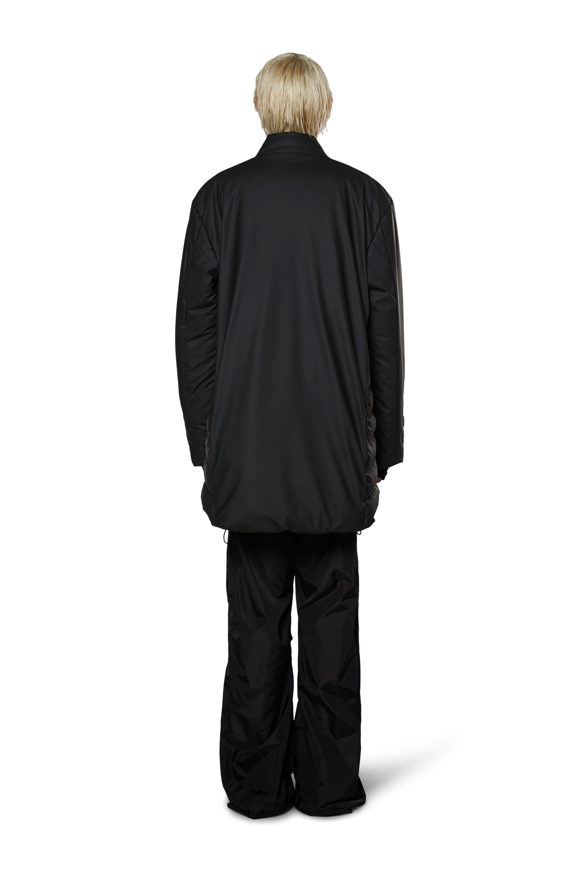 Rains Loop Long Bomber - Svart