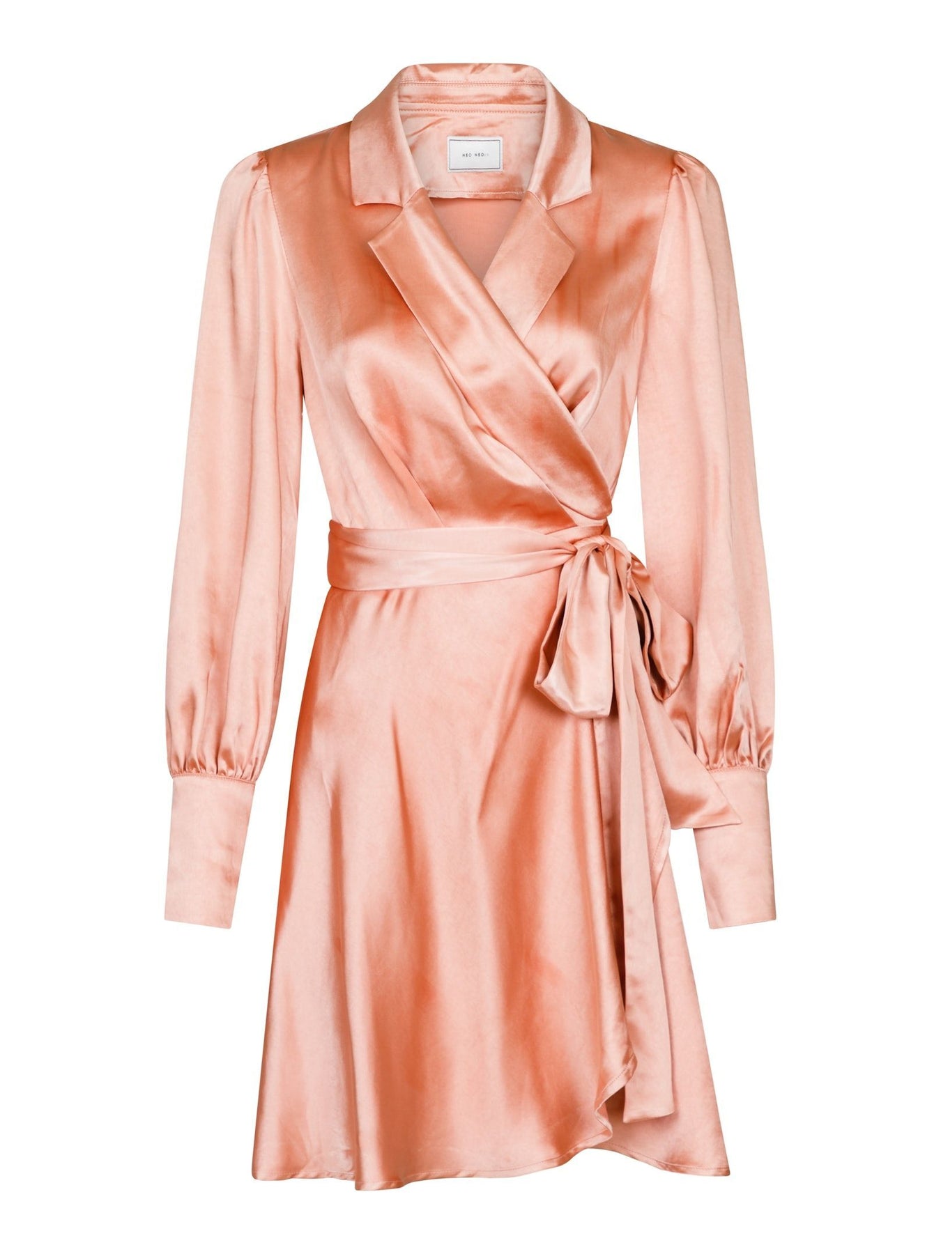 Dawn Satin Dress - Dusty Rose