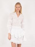 Klaire S Voile Dress - White