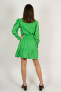 Yvette Poplin Dress - Green