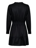 Yvette Poplin Dress - Black