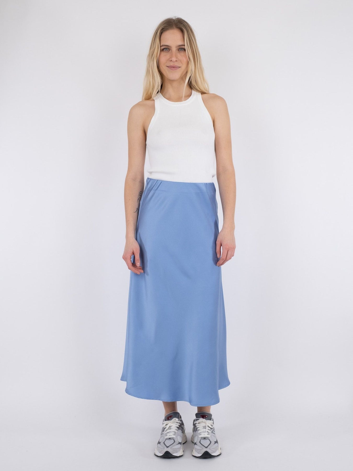 Bovary Skirt - Dusty Blue