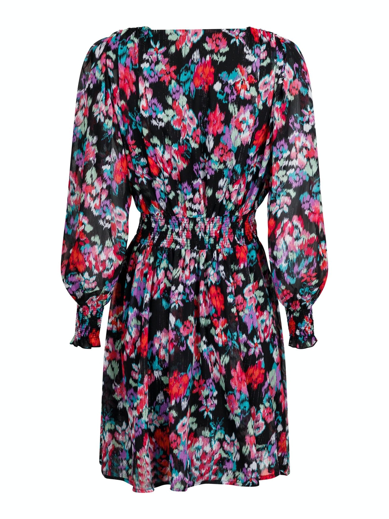Lecia Glitch Dress - Black