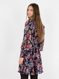 Lecia Glitch Dress - Black