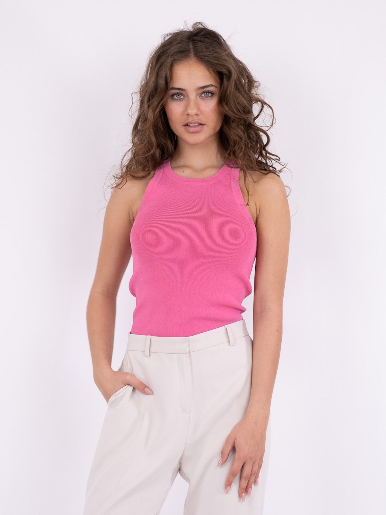 Willy Knitted Top - Pink