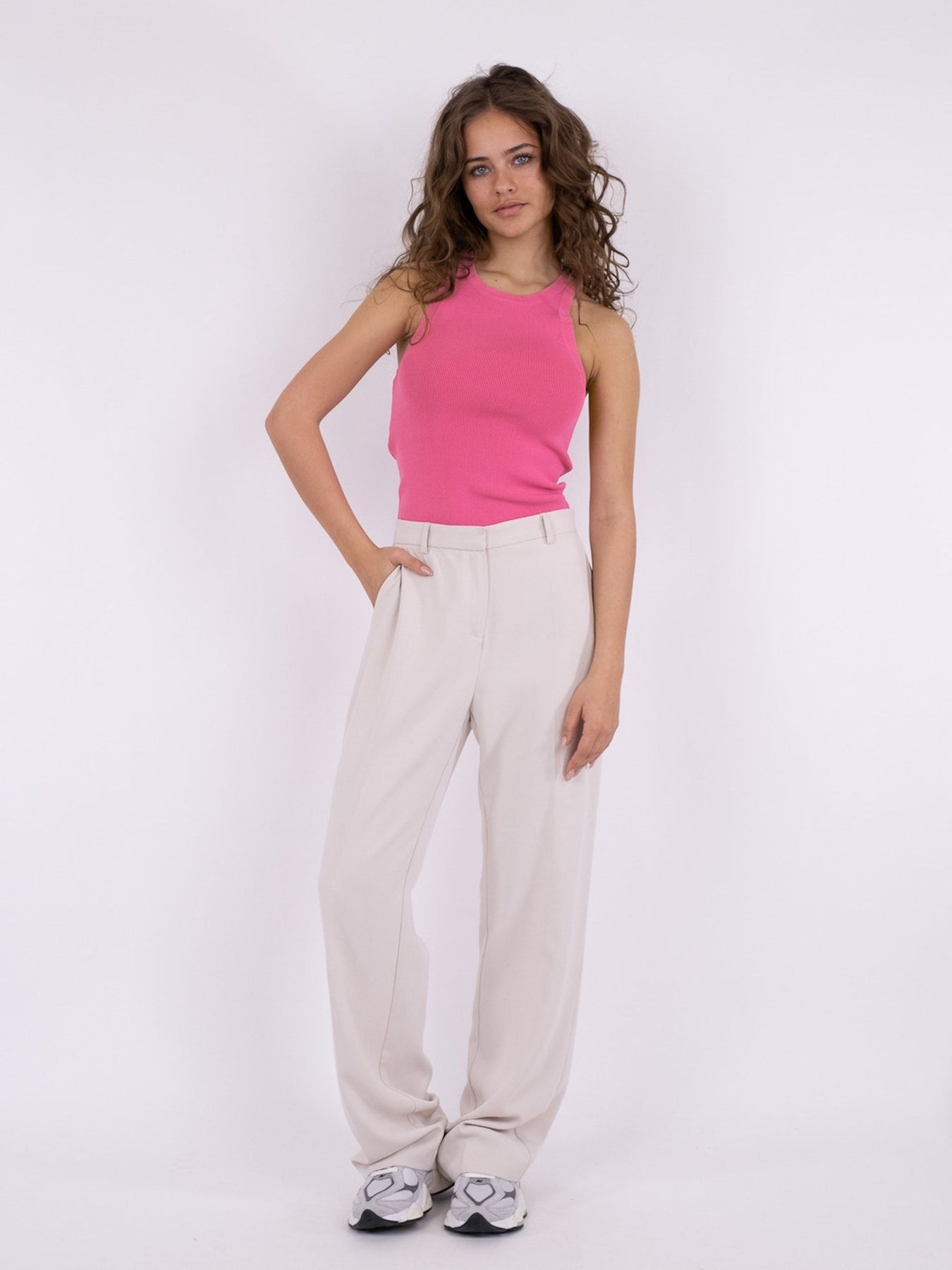 Willy Knitted Top - Pink