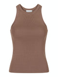 Willy Knitted Top - Dusty Brown