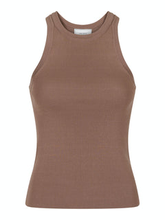 Willy Knitted Top - Dusty Brown