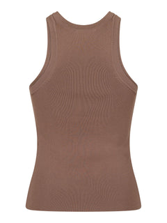Willy Knitted Top - Dusty Brown