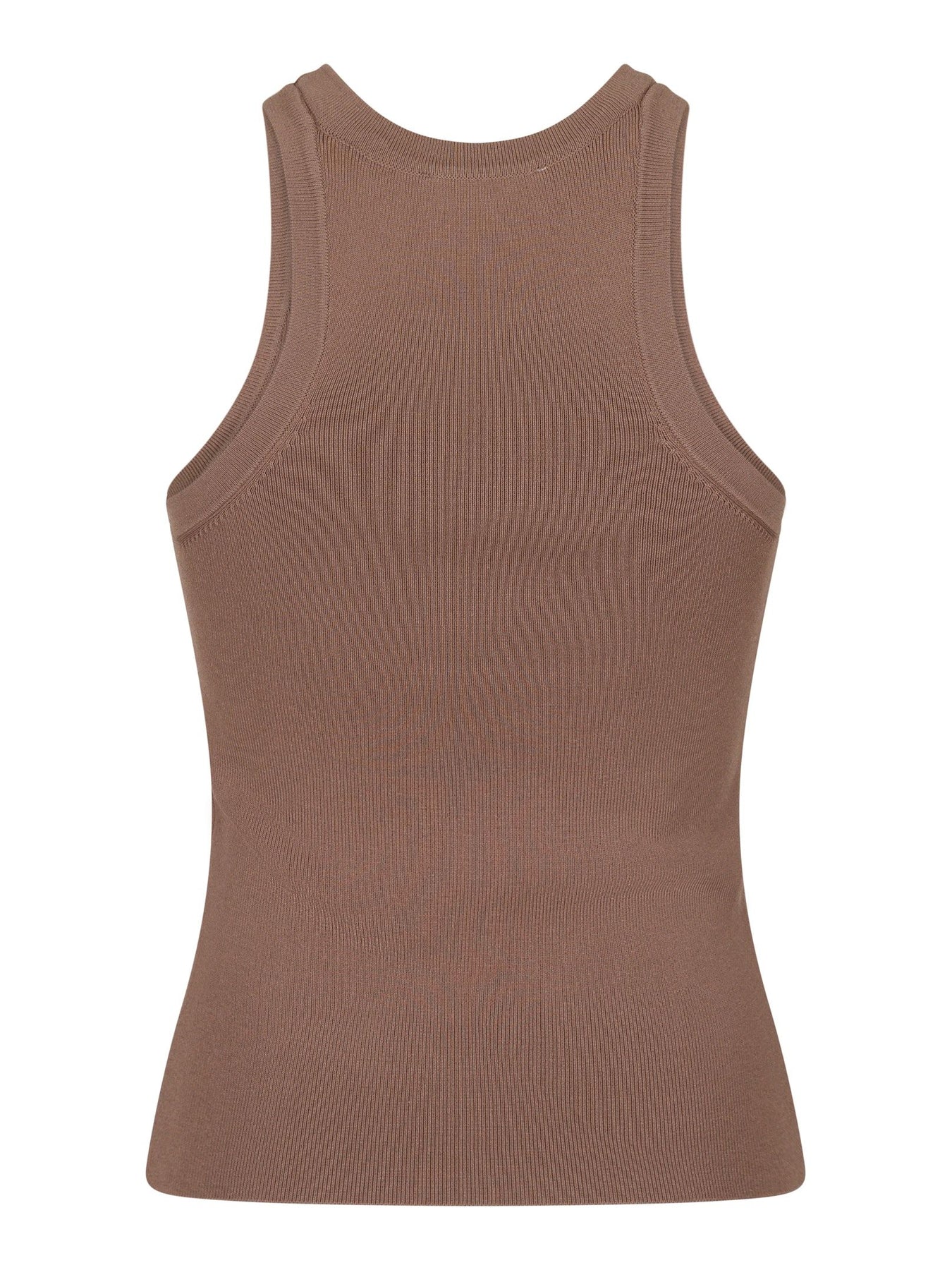 Willy Knitted Top - Dusty Brown