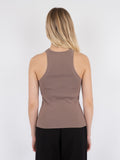 Willy Knitted Top - Dusty Brown