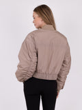 Nadja Bomber Jacket - Light Taupe