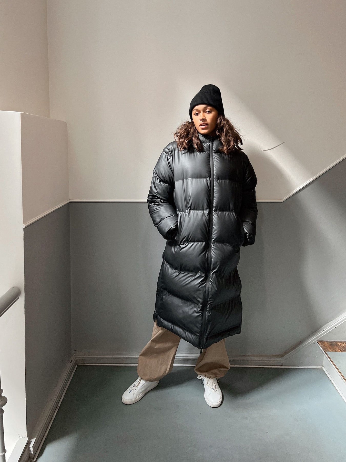 Viviana C Puffer Jacket - Black